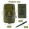 Chanumetal 6 Pcs Waterproof Notebook, 3 X 5 Inch Write
