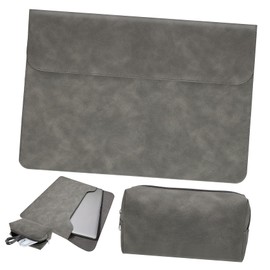 FELTECHELECTR Laptop Case with Power Storage Bag Slim Protective Sleeve for Laptops Lightweight and Stylish Design for Travel and Daily Use Magnetic Closure for Easy Access