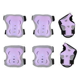 Skating Protective Gear Kids - Kids Elbow Pads and Knee Pads,Secure Breathable Adjustable Skateboard Guards for Youth Boys Girls Rollerblading Cycling Scooter