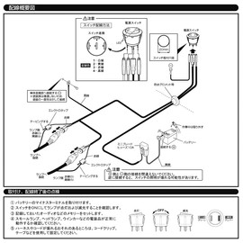 IPF WF-2DT Fog Lamp Harness for 940SRLD3/940SRLS3, 12V, 24V, Multi-Use Type