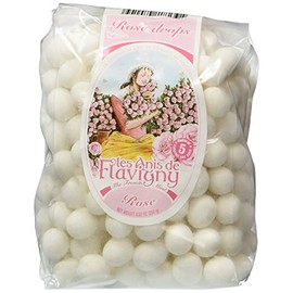 Rose Flower Abbaye de Flavigny Anise drops all natural bulk 8.82 oz Bag