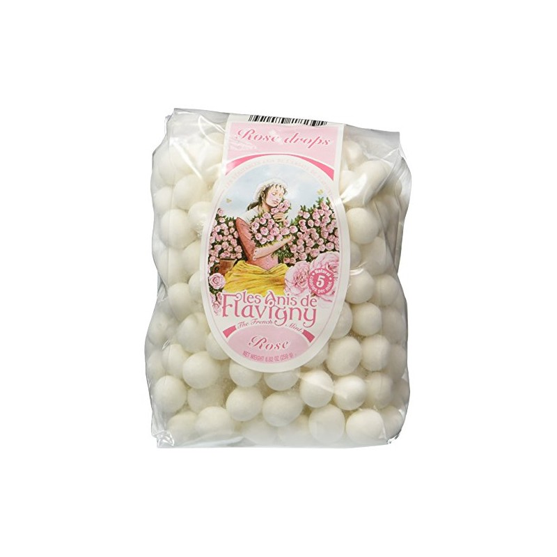 Rose Flower Abbaye de Flavigny Anise drops all natural bulk