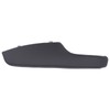 MOTOKU Front Driver Side Door Panel Trim Armrest Black Leather
