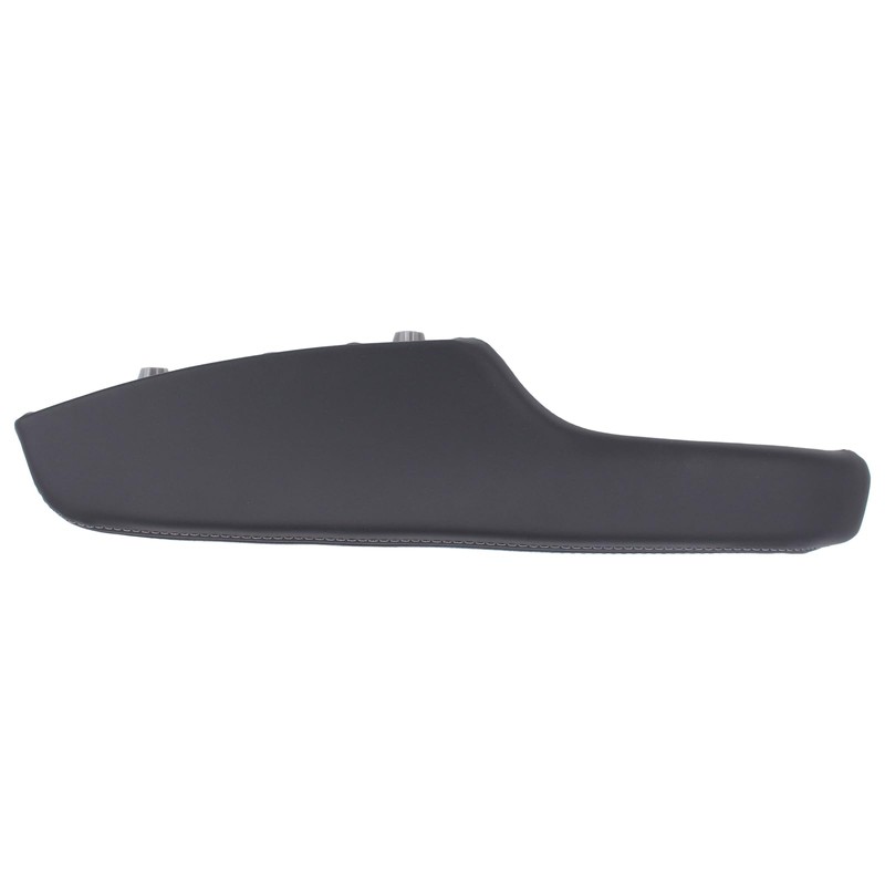MOTOKU Front Driver Side Door Panel Trim Armrest Black Leather
