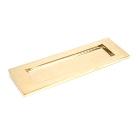From the Anvil 33050 Large Cast Letter Plate - Polished Brass