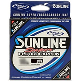 Sunline Super Fluorocarbon Fishing Line ( Clear, 12-Pounds/200-Yards)