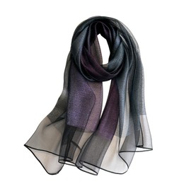 WINCESS.YU Women Gradient Scarf Long Shawls and Wraps for Wedding Lightweight Pashmina Fashion Scarves