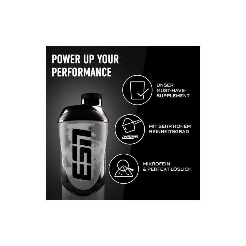 ESN, Ultrapure Creatine Monohydrate, 3 x 500 g, 426 Servings,