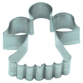 Keksausstecher Engel, Weihnachtsengel 6,5 cm Weißblech r2