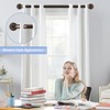 TANGWIN Bronze Wrap Around Curtain Rods 28 to 48 Inch:Blackout