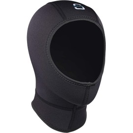 Sarhlio Neoprene Wetsuit Hood Scuba Diving Hood 3MM for Men Women Dive Cap High Stretch with Flow Vent for Snorkeling Kayaking Diving Scuba Water Sports（M）