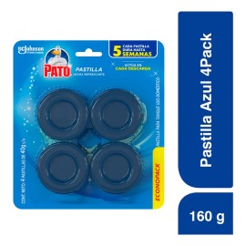 Pastillas Sanitarias Inodoro Pato Azul Aroma Refrescante Dura Hasta Semanas Unidades 40g