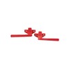 JR Products 81925 Emergency Window Latch Set , Red