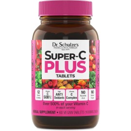 Dr. Schulze Dr Schulze Super C Plus 60 Tab Vitamin C Complex, Clinical formula immune health