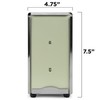 Back of House Ltd. Commercial Napkin Dispensers Tall-Fold Restaurant &