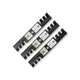 Terre Product 3 PK Mulching Lawn Mower Blade 46” Deck John Deere AM31100, M41967