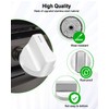4Pcs Stove Knobs W11517331 Fit for Whirlpool Gas Ranges WEC310S0LS0