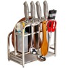 AIYoo Cutting Boards Knife Organizer with Hooks/Stainless Steel Kitchen Utensils