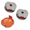 2 Pack Strimmer Spool Line Compatible with Flymo,Double Autofeed Spool
