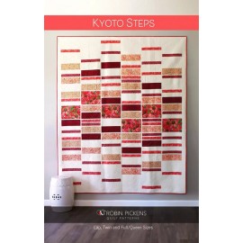 Robin Pickens Kyoto Steps Quilt Pattern by Robin Pickens