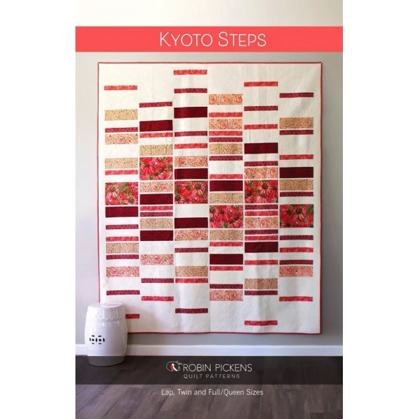 Robin Pickens Kyoto Steps Quilt Pattern by Robin Pickens