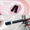 Black Bicycle Grips, Non-Slip Soft Rubber Ergonomic Bicycle Grips Handlebar