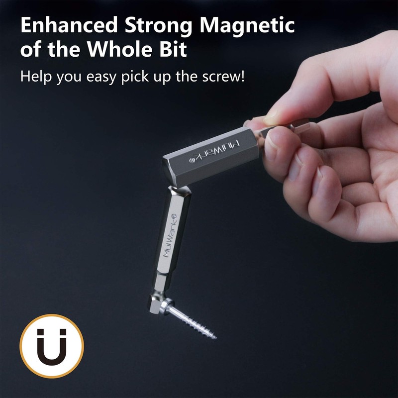 MulWark Hex Head Allen Wrench Drill Bit Set 20PC (10pc
