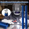 Tandefio 8 Pcs Welding Rod Storage Tube 40 Inch Tig