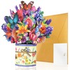 Flower Pop Up Card Happy Mothers Day Card 3D Mothers