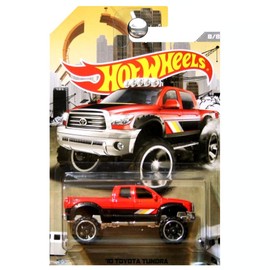 Hot Wheels Toyota Tundra 2010 Red/Black 1:64