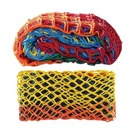Multicolor Safety Rope Net for Kids, Exterior Guardrail Net for Stair Balcony, Knotless Fence Protective Netting, Outdoor Terrace Decoration Grid Net (1.5M×1M(5FT×3.3FT), Multicolor)