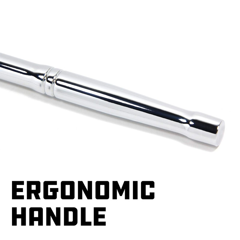 Powerbuilt 1/2" Drive Flex Handle, 12 Inches Long Extension Breaker