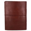 Gusti Mila Leather Photo Album, Handmade Paper, Brown Leather