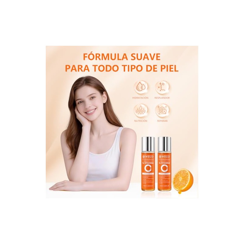WEUD Tonico Hidratante Facial Coreano, (130ml/4.58oz)