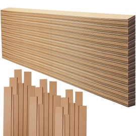 Seajan 100 Pcs 45 x 1-1/2 x 1/16 Inch Drywall Shims Cardboard Wallet Shim Use to Butt Joints and Level Baseboards and Flush Out Bullnose Corner Adaptors Straighten Uneven Wall Studs or Joists