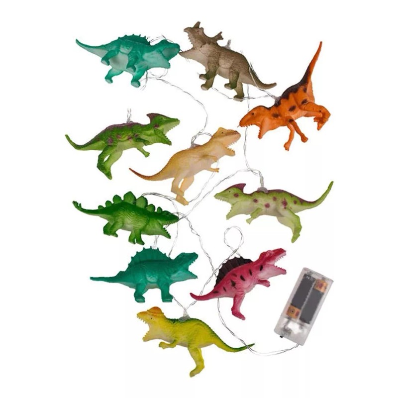 K&H Adornos Navideños Led Serie De Luz Luces De Dinosaurio