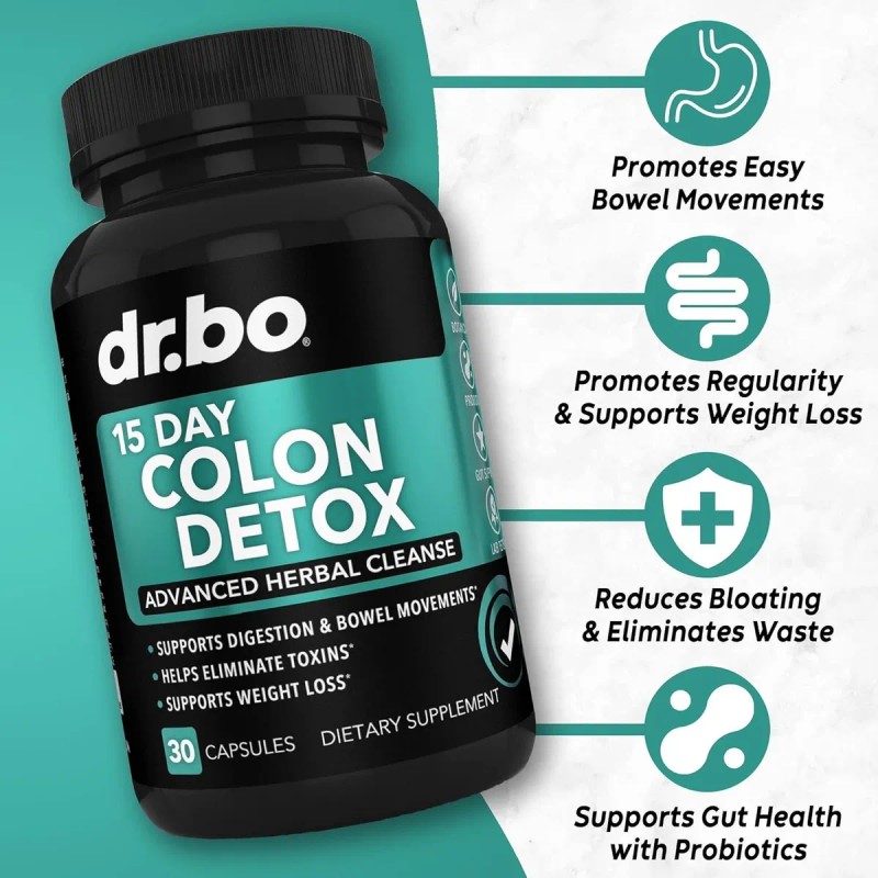 Limpiador De Colon Desintoxicante Para Descarga De Peso