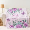 Mother's Day Flannel Blanket - 50x60 Inches Soft Cozy Plush