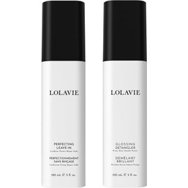 LolaVie Set Glossy Perfection De Jen(Desenredante Sin Enjuague Y Brillo) claro