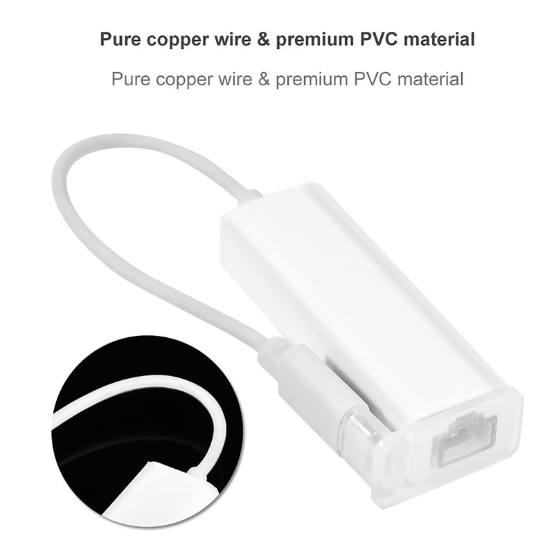 Annadue USB 3.1 Type C to RJ45 Adapter, Plug and