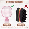 VOCOSTE Twist Comb, Hairpick Combs, Afro Curl Comb Twist Comb