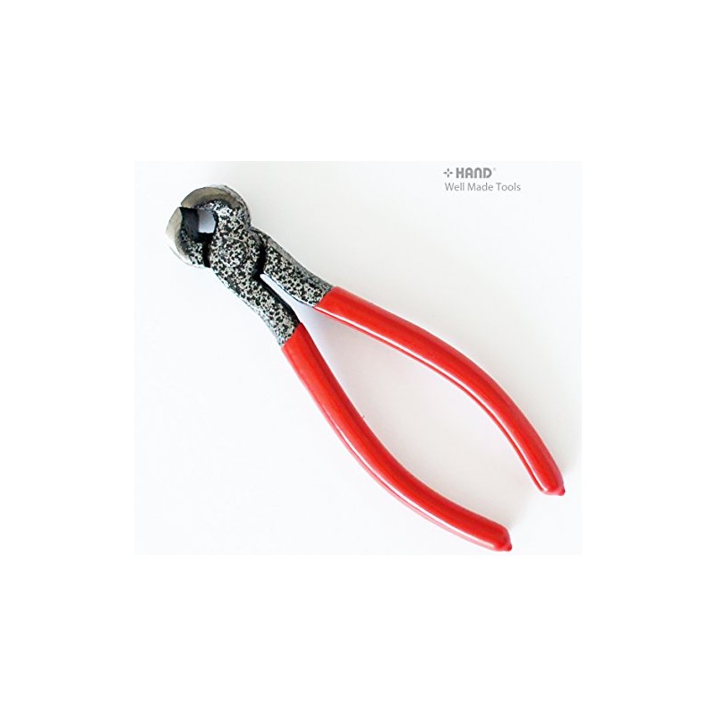 HAND ® Professional Red Soft Grip Wire End Cutting Plier