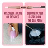 NOVO OVO Upgraded NON-STICKY Polygel Solution Procedure Set, White and