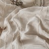 MOVE OVER Beige Ruffle Comforter Set King 3 Pieces Seersucker