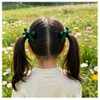 ヘアクリップ リボンクリップ 小さめ ヘアアクセサリー ヘアリボン 2個セット 可愛い 髪飾り 髪留め 女の子