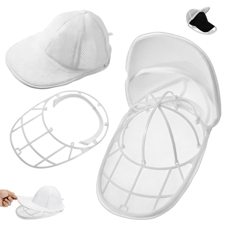 RHAIQBVC 2Pcs Baseball Cap Washing Cage ABS Frame Hat Washing