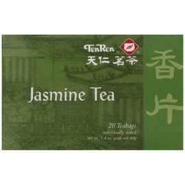 Ten Ren Jasmine Tea, 20-Count (Pack of 6)