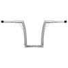 WSays 14" Rise Ape Hangers 1-1/4" Diameter HandleBar Chrome Compatible