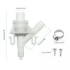 nanne869 2pcs Plastic Water Valve Kit For Dometic 300 310