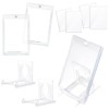 Aideaz Magnetic Loader Trading Card Case, Card Loader, Double-Sided, Transparent,